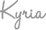 Kyria's Signature